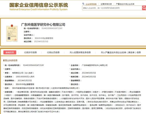 轉(zhuǎn)讓嶺南醫(yī)學(xué)研究院公司 專業(yè)信息咨詢服務(wù)優(yōu)質(zhì)資源